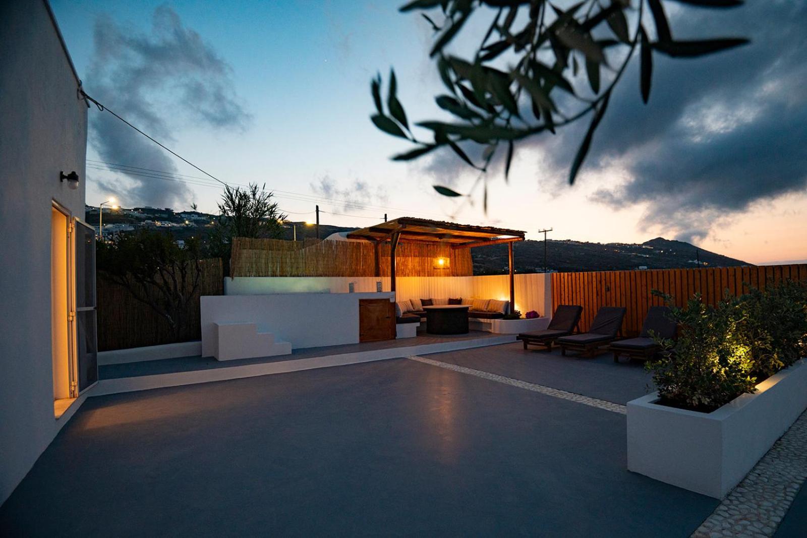 Sunrise Villa Santorini Vourvoulos Bagian luar foto
