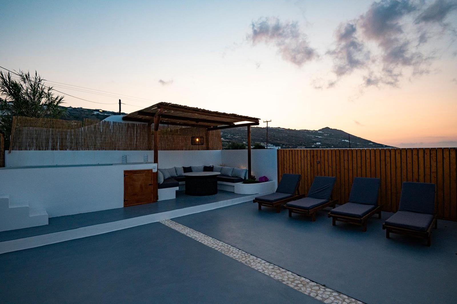 Sunrise Villa Santorini Vourvoulos Bagian luar foto